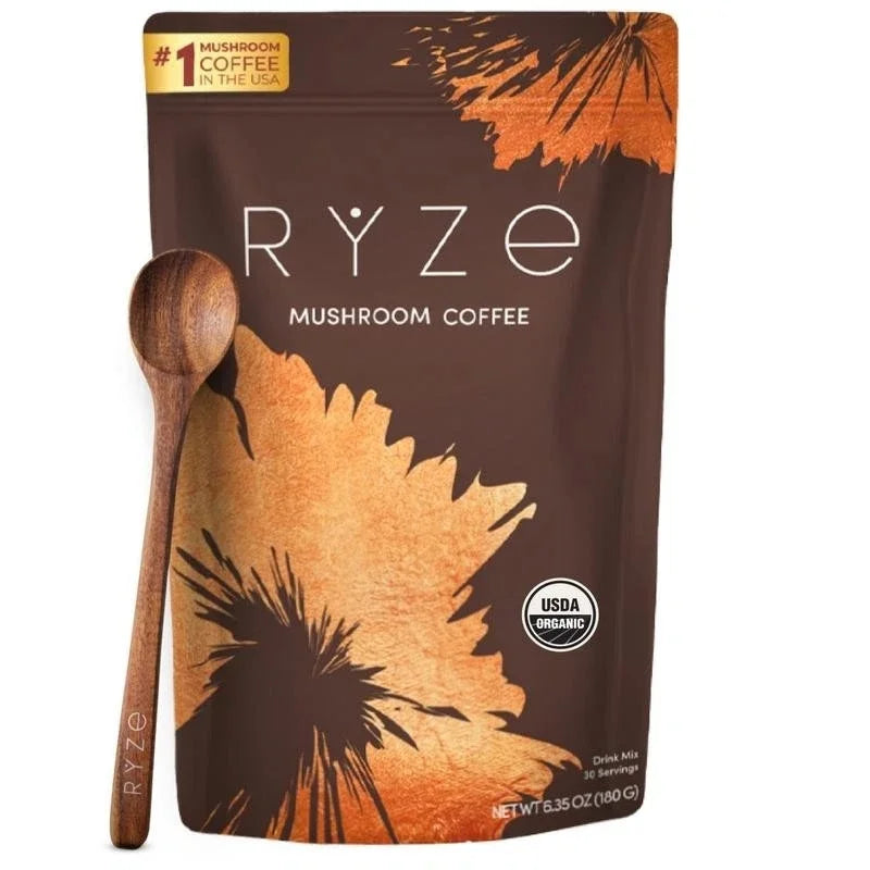 1 Pack Organic Mushroom Coffee SERVINGS Instant Coffee New