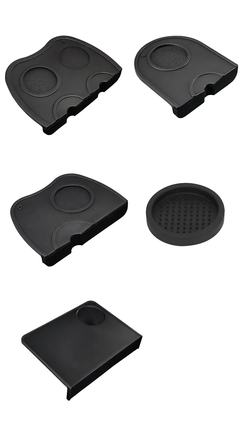 Coffee Tamper Mat Non-Slip Espresso Silicone Pad Cafe Barista Tools