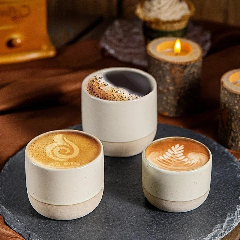 Vintage Coffee Mug ceramics Tea cup Japanese-style cafes Drinkware Stoneware