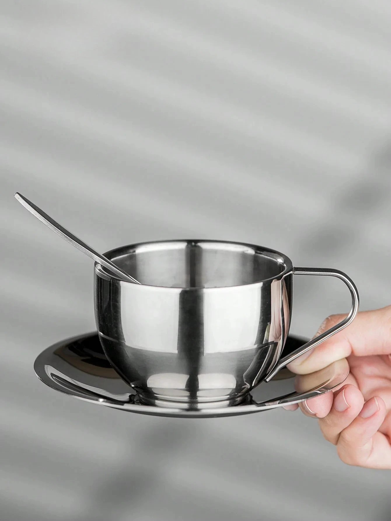 Coffee Mug, Milan Coffee Cup Set, Coffee Cup & Saucer & Spoon, Mugs Coffee Cup