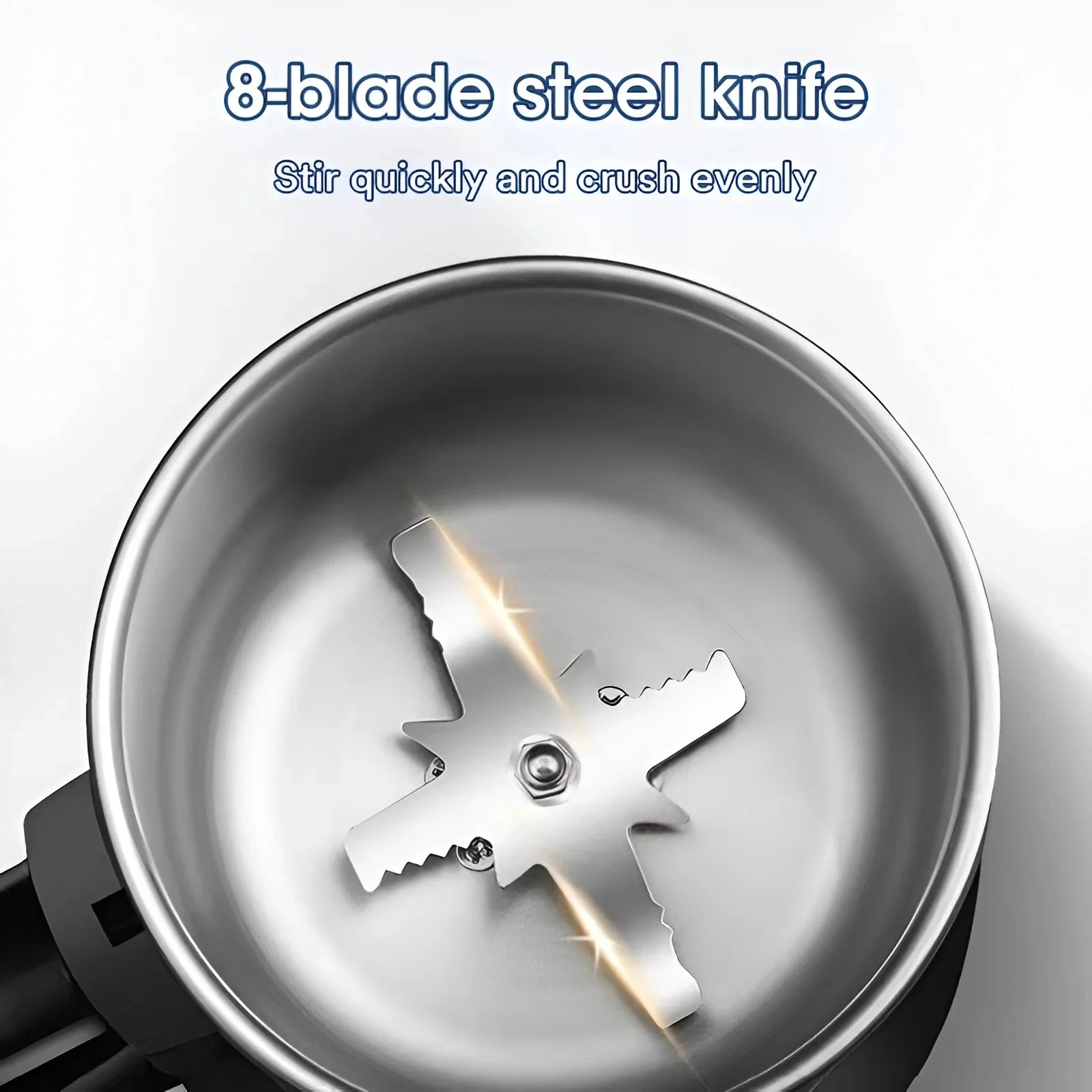 Multipurpose Electric Coffee Bean Grinding Tool Stainless Coffee Grinder
