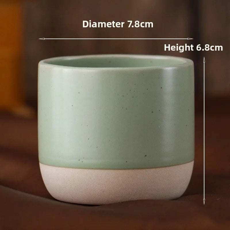 Vintage Coffee Mug ceramics Tea cup Japanese-style cafes Drinkware Stoneware