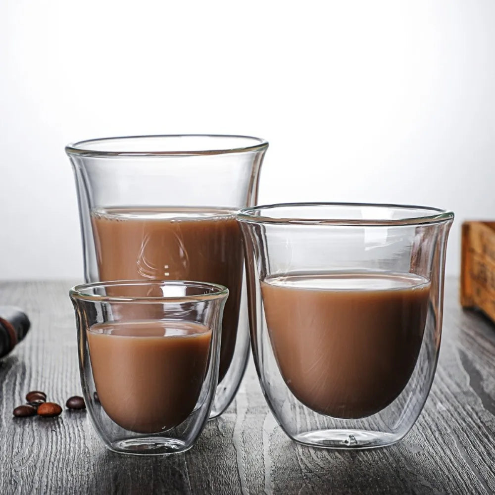 Cup Breakfast Mug High Borosilicate Insulated Coffee Tea Cup Tea Drink Cups