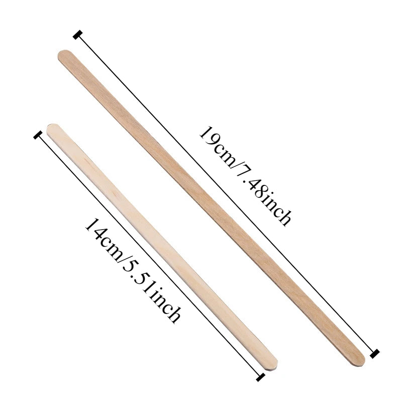 Single Packaged Coffee Wood Coffee Stirrer Disposable Wood Stirring Rod