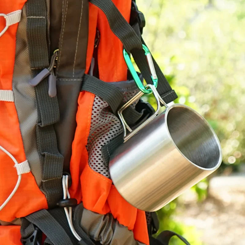 Double Layer stainless Steels Water Cup Coffee Tea Mug Party for Home Outdoor