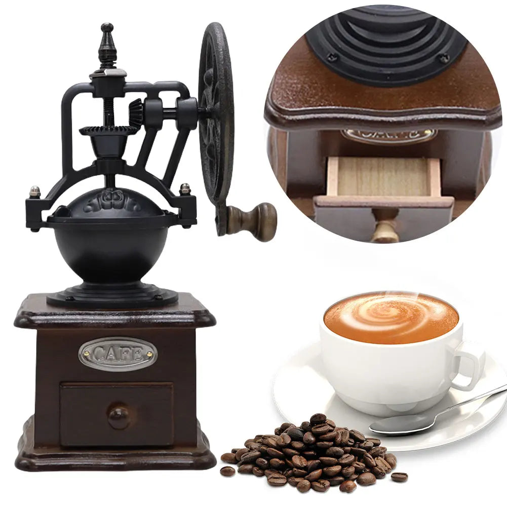 Manual Coffee Grinder Vintage Hand Coffee Grinder Portable Hand Coffee Bean