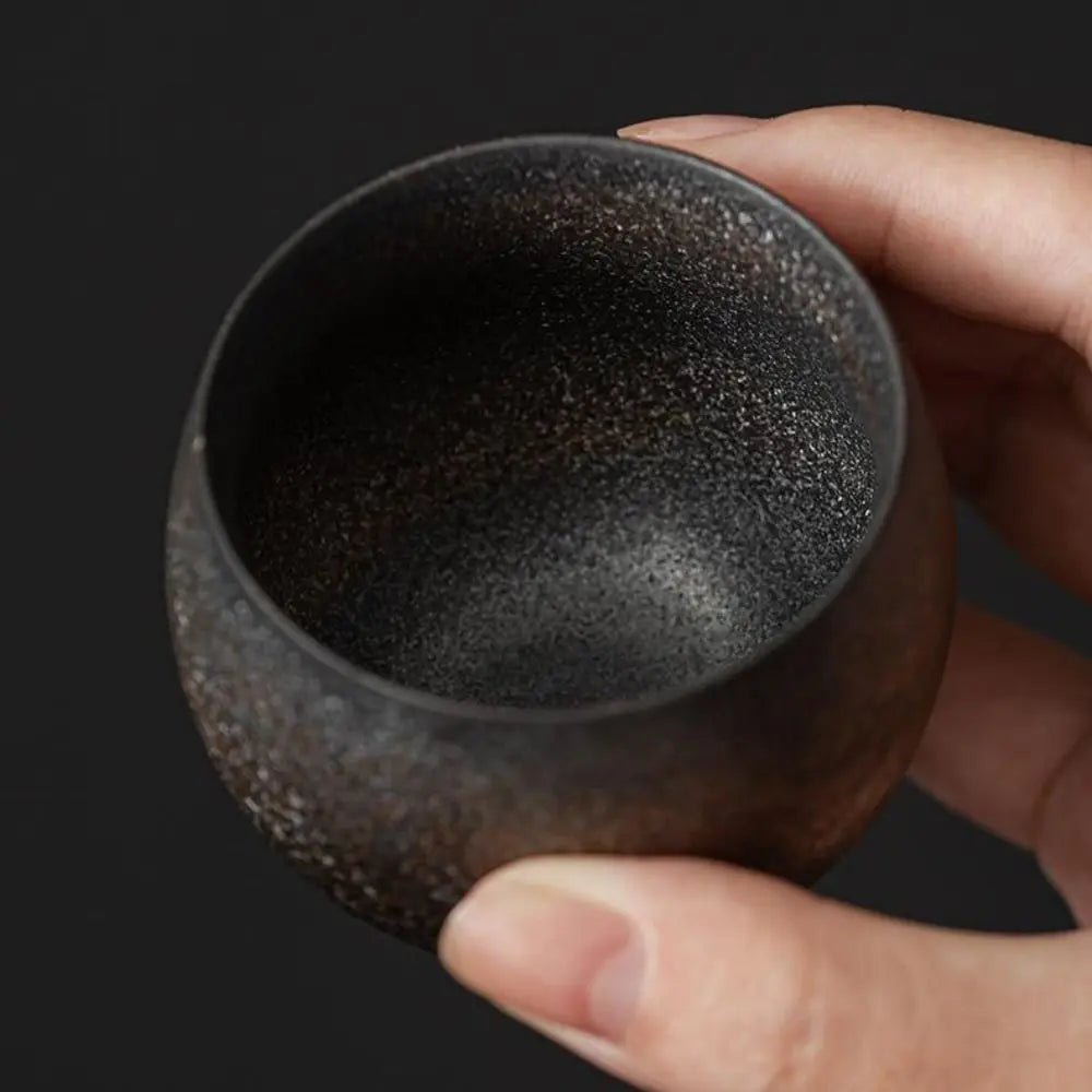 Household Japanese Stoneware Tea Cup Ancient Style 80ml Master Cup