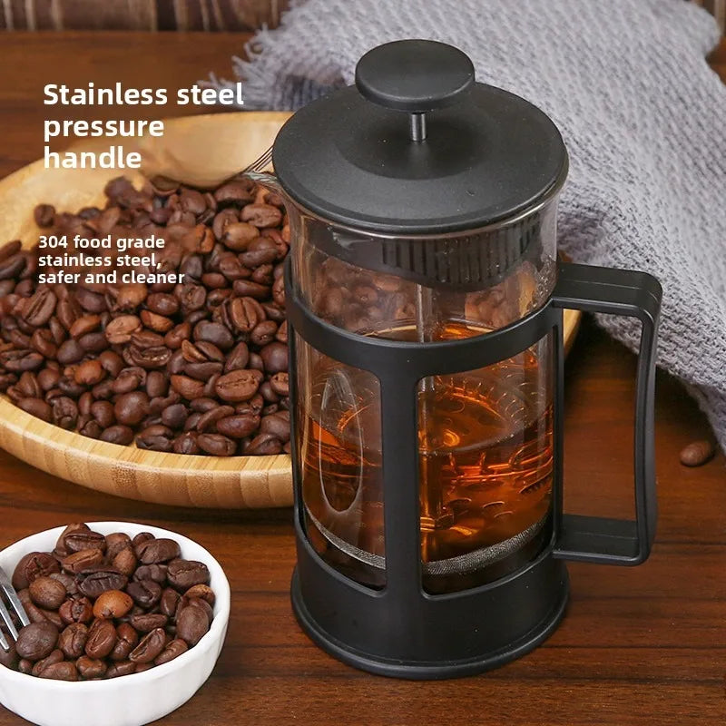 French Press Coffee Maker with Filter Coffee Brewer for Travel Camping