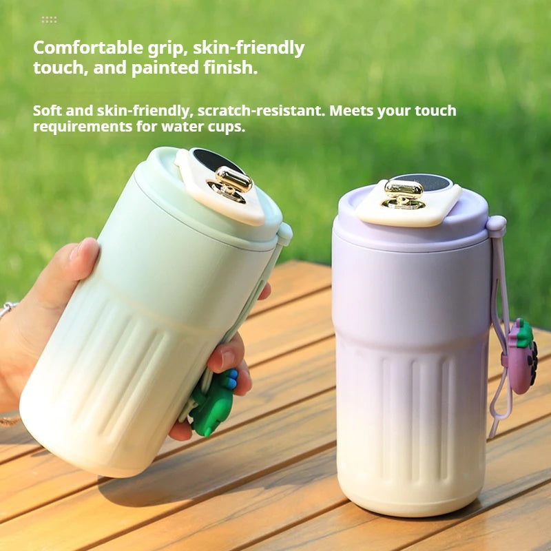 Stainless Steel Thermo Water Bottle LED Temperature Display Coffee cup