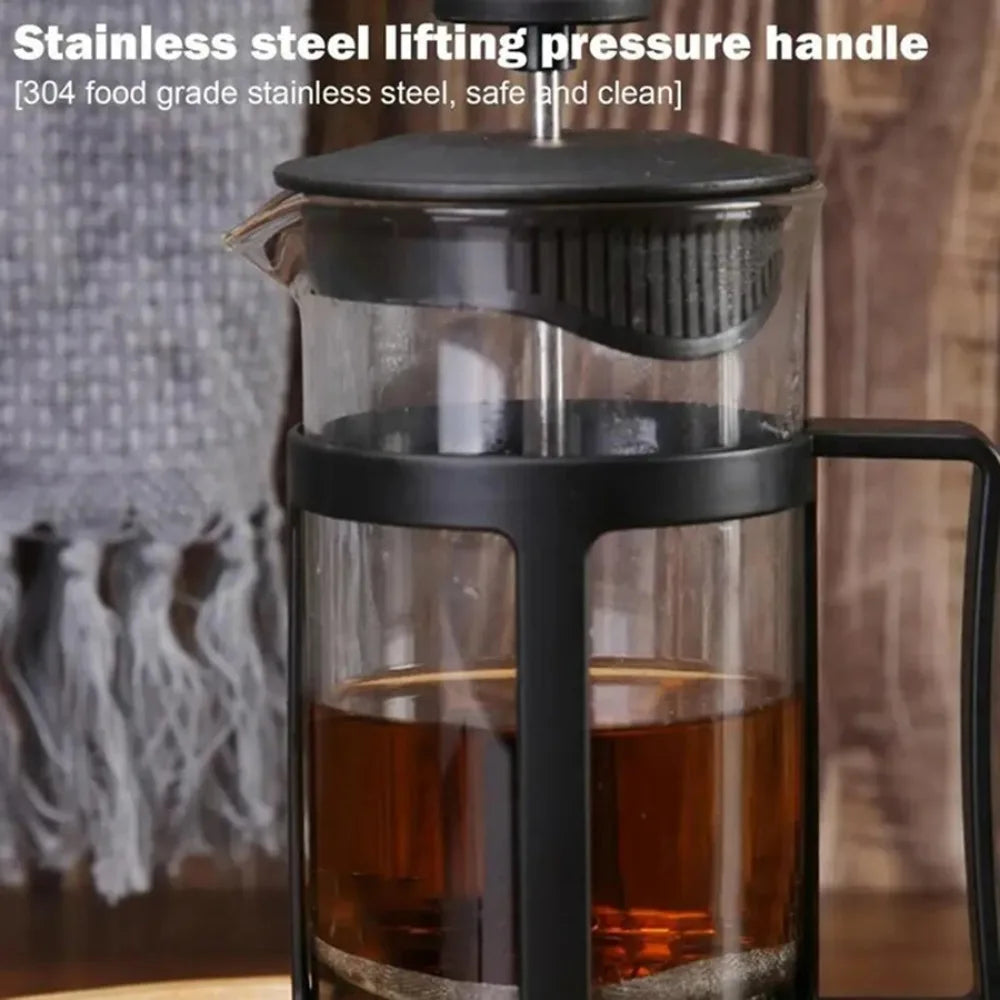 French Press Coffee Maker with Filter Coffee Brewer for Travel Camping