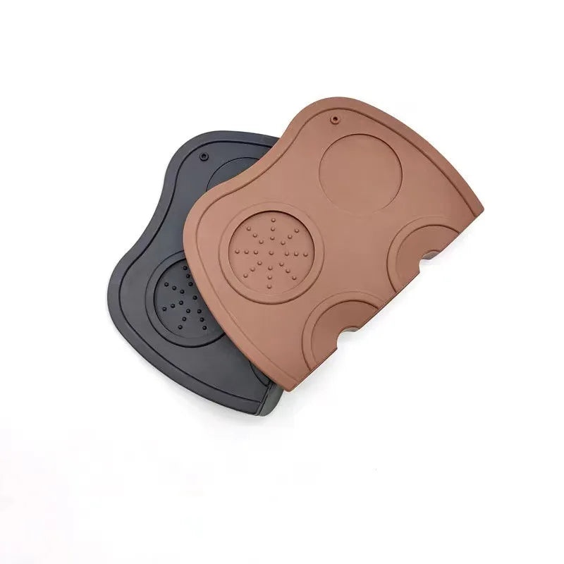 Coffee Tamper Mat Non-Slip Espresso Silicone Pad Cafe Barista Tools