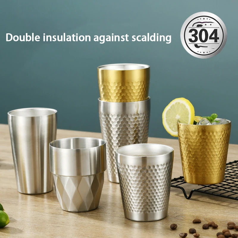 Beer Cup Coffee Cup Korean Cup Diamond Hammer Outdoor Camping Water Cup