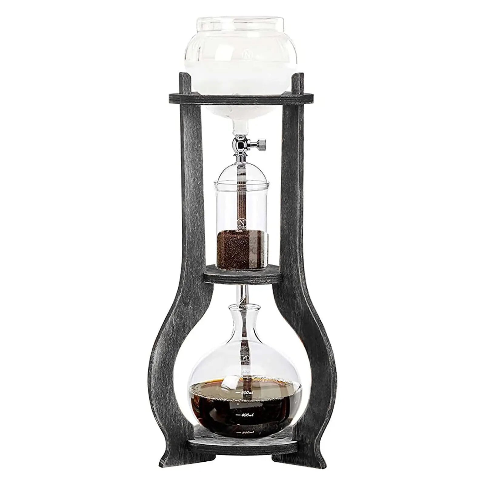 Handcrafted Glass Coffee Drip Tower, Premium Cold Brew System