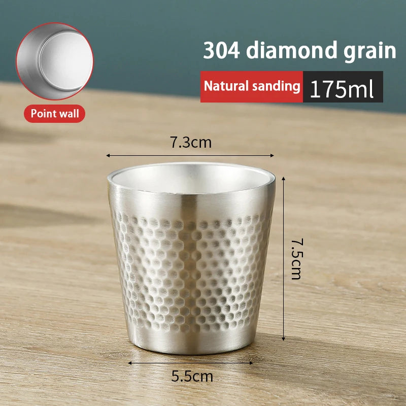 Beer Cup Coffee Cup Korean Cup Diamond Hammer Outdoor Camping Water Cup