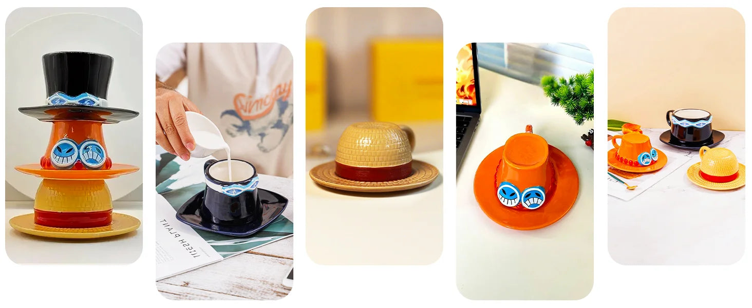 Ceramic Coffee Mug Types Straw Hat Coffee Mug Straw Hat Crew Collection