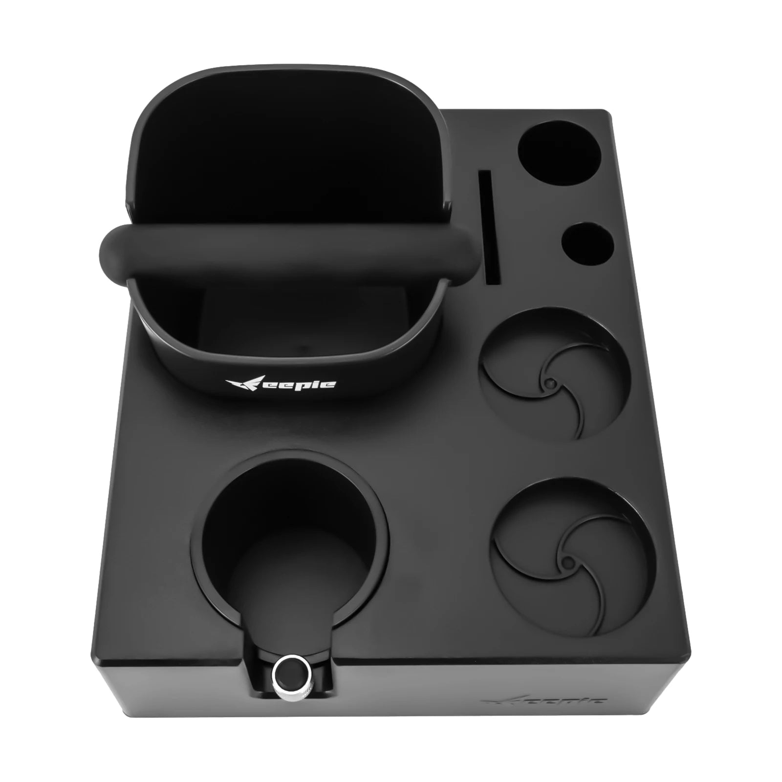 Espresso Tool Organizer Station with Distributor Tamper & Grounds Bin Barista