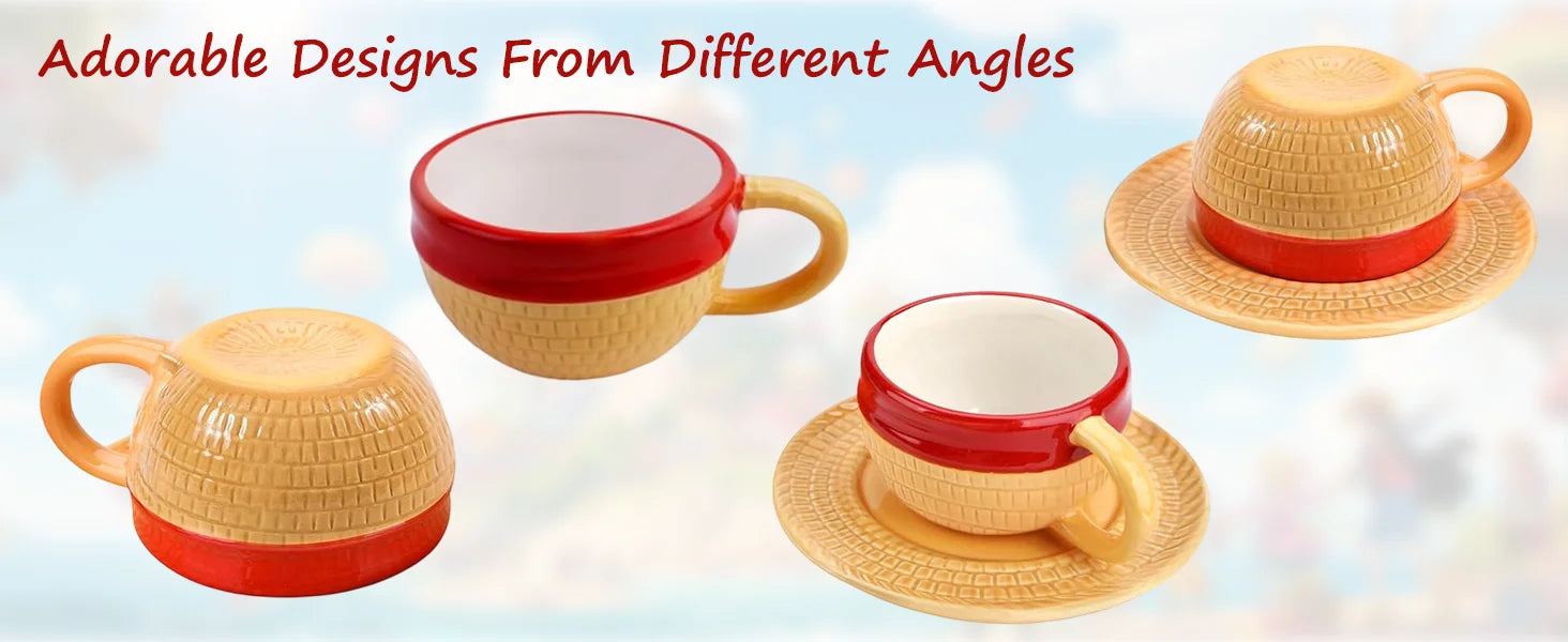 Ceramic Coffee Mug Types Straw Hat Coffee Mug Straw Hat Crew Collection