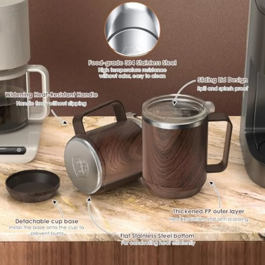Coffee Mug Warmer and Mug Set for Desk Smart Coffee Cup Warmer with Heated Mug