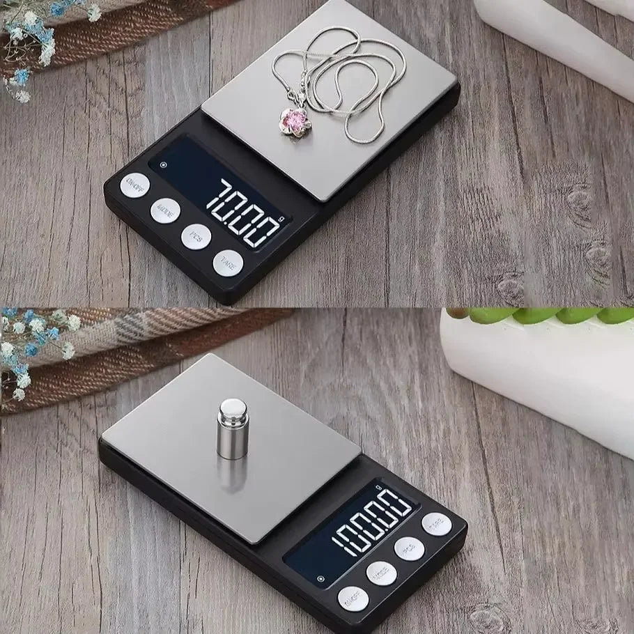Jewelry Scale Mini Electronic Pocket Weighing Device for Home  Kitchen