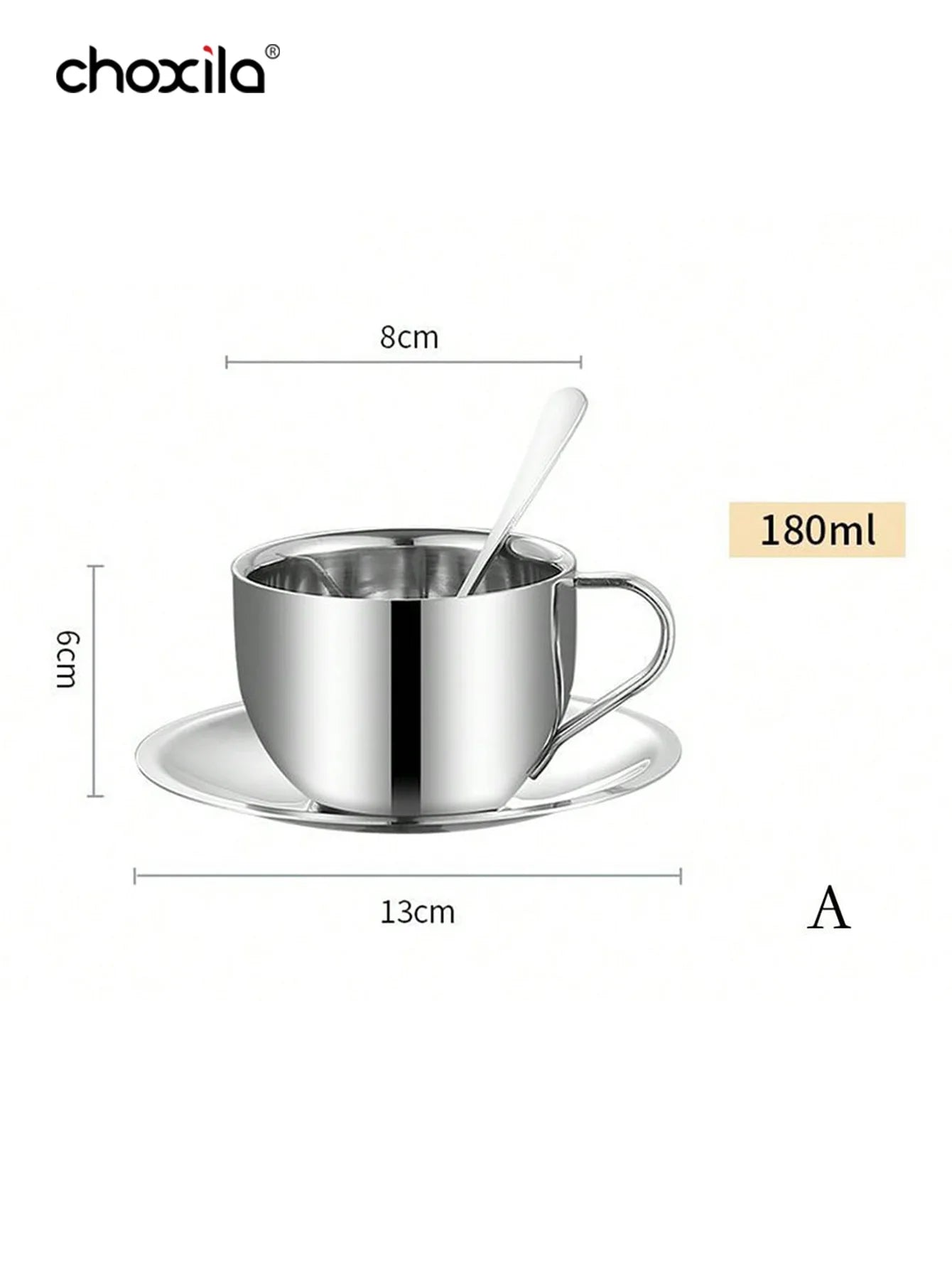 Coffee Mug, Milan Coffee Cup Set, Coffee Cup & Saucer & Spoon, Mugs Coffee Cup