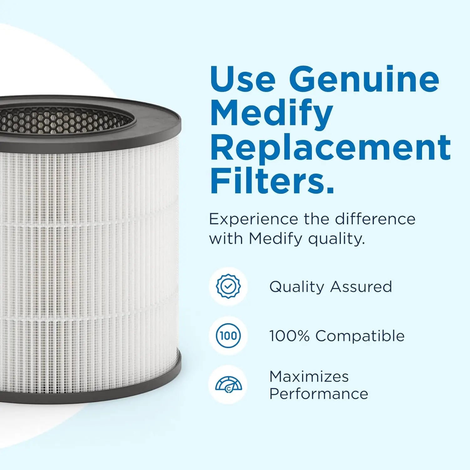 Replacement Filter for Air Purifier Pre-Filter HEPA H13 Activated Carbon