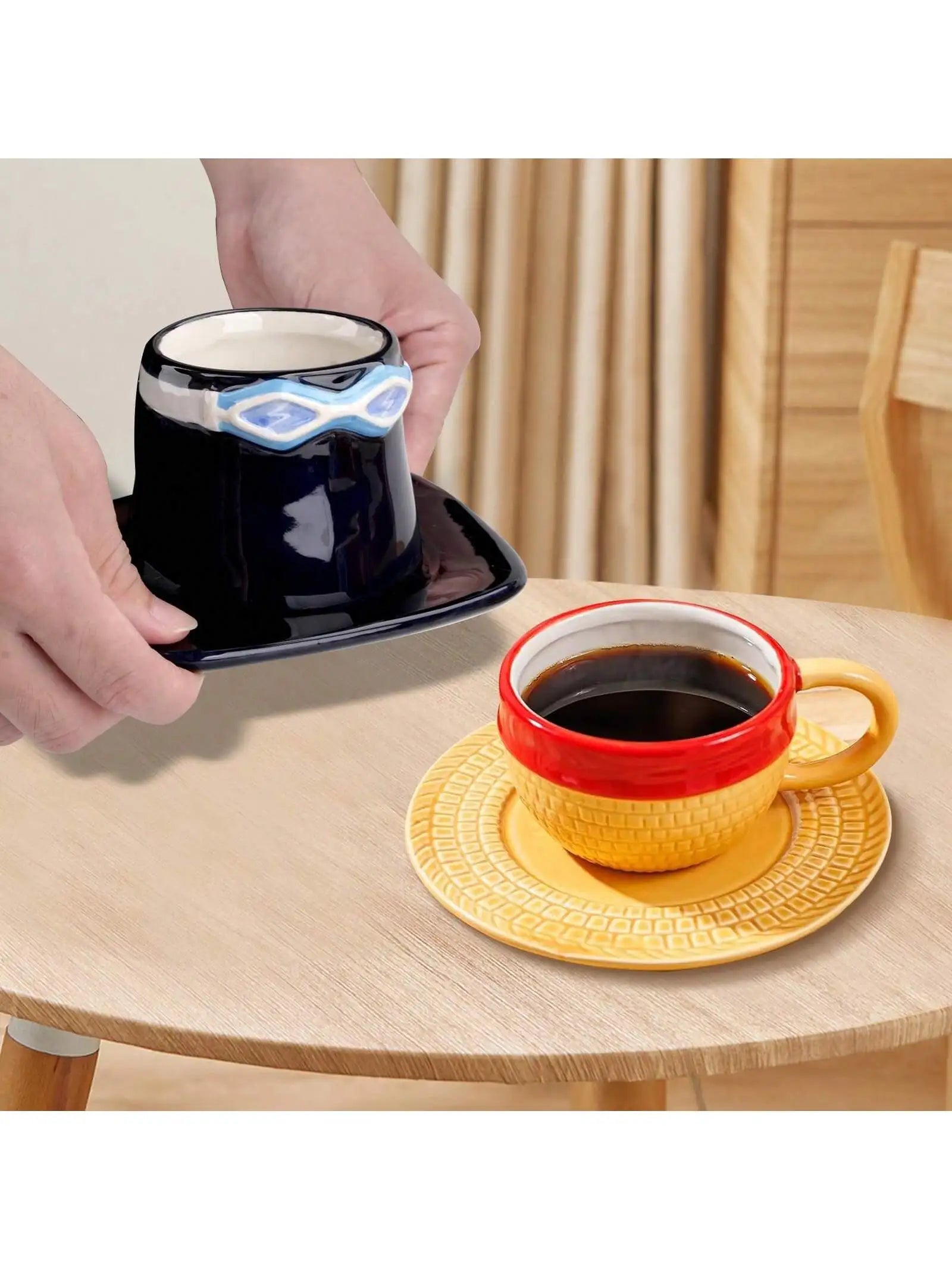Ceramic Coffee Mug Types Straw Hat Coffee Mug Straw Hat Crew Collection