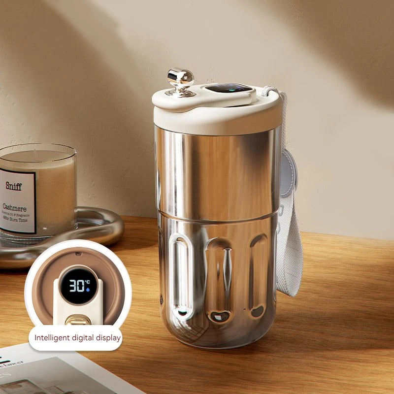 Stainless Steel Thermo Water Bottle LED Temperature Display Coffee cup