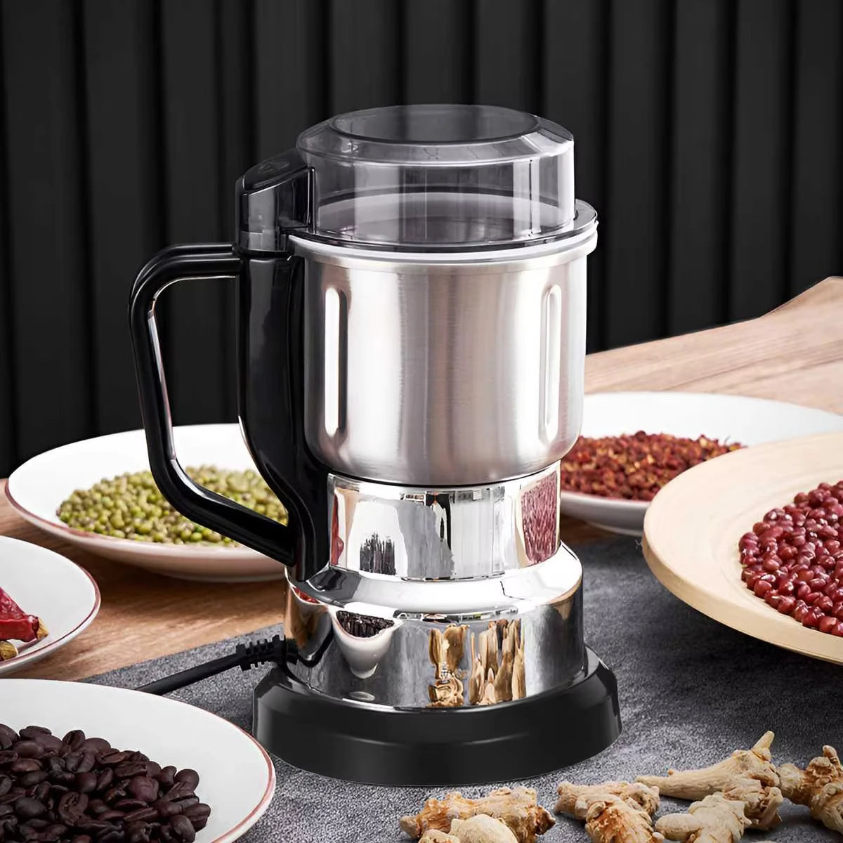 Multipurpose Electric Coffee Bean Grinding Tool Stainless Coffee Grinder