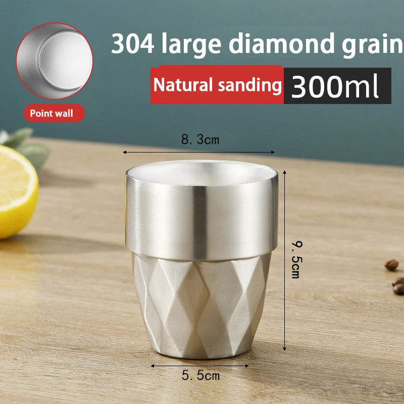 Beer Cup Coffee Cup Korean Cup Diamond Hammer Outdoor Camping Water Cup