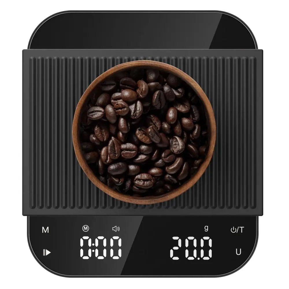 Portable Digital Coffee Scale with Rechargeable Drip Coffee
