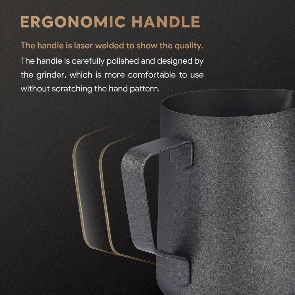 Milk Jugs Stainless Steel Milk Craft Milk Frothing Pitcher Coffee Latte Frothing Art