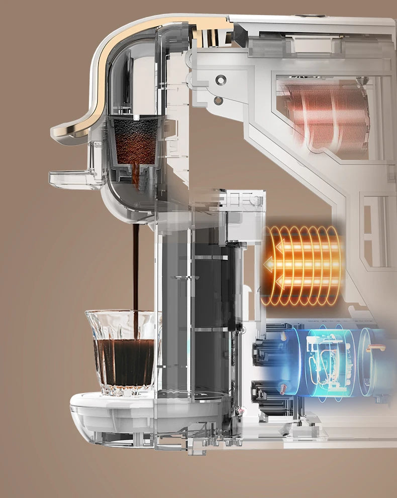 CAFELFFE MK-603 Capsule Coffee Machine Hot Cold Brew Espresso Maker