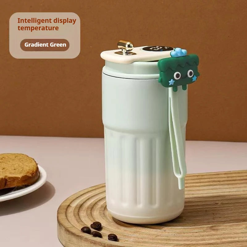 Stainless Steel Thermo Water Bottle LED Temperature Display Coffee cup