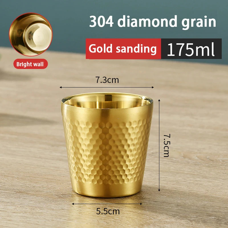 Beer Cup Coffee Cup Korean Cup Diamond Hammer Outdoor Camping Water Cup
