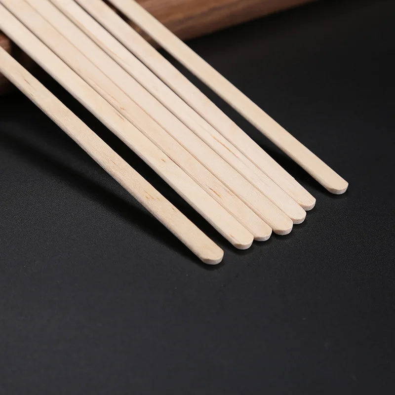 Single Packaged Coffee Wood Coffee Stirrer Disposable Wood Stirring Rod