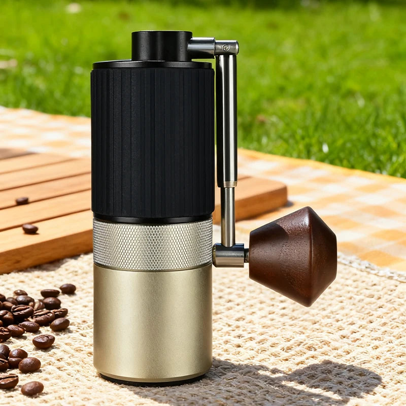 Portable Stainless Steel 5 Pins SUS420 Core Adjustable Manual Coffee Maker
