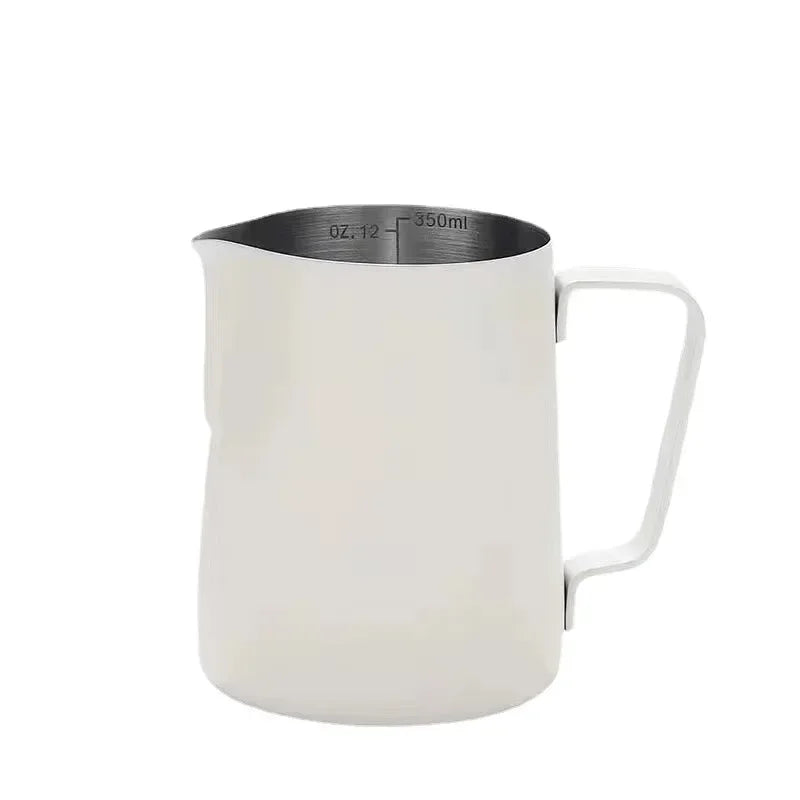 Coffee Milk Frothing Pitcher Jug 304 Stainless Steel Precise Scale Latte Barista