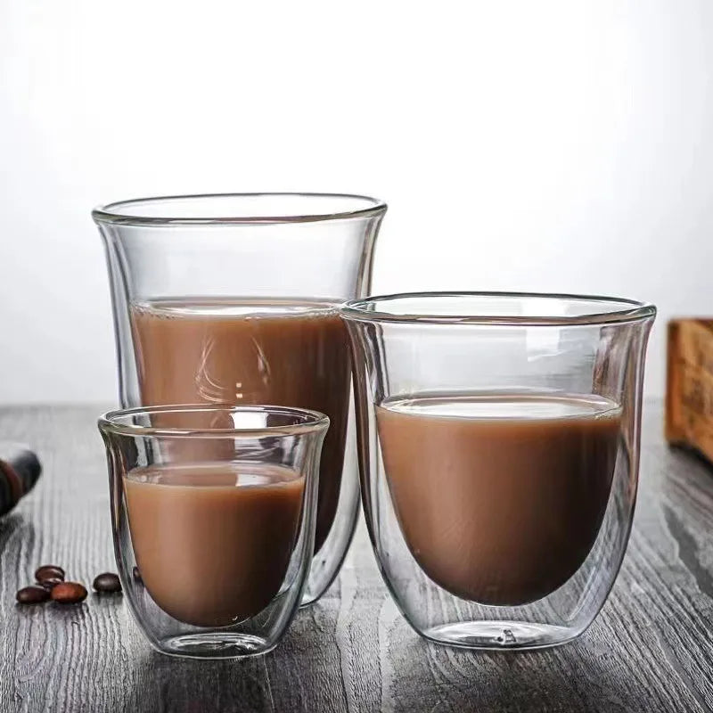 Cup Breakfast Mug High Borosilicate Insulated Coffee Tea Cup Tea Drink Cups