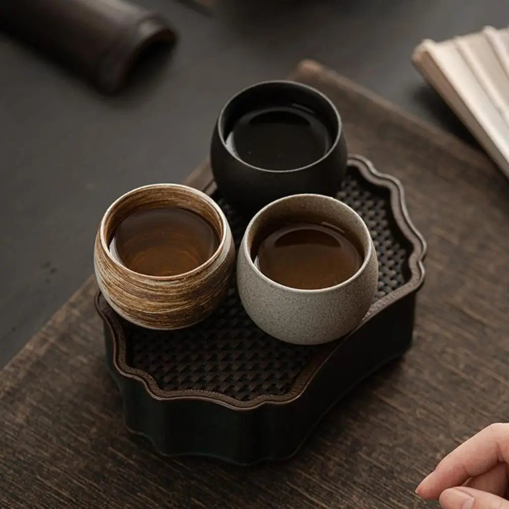 Household Japanese Stoneware Tea Cup Ancient Style 80ml Master Cup