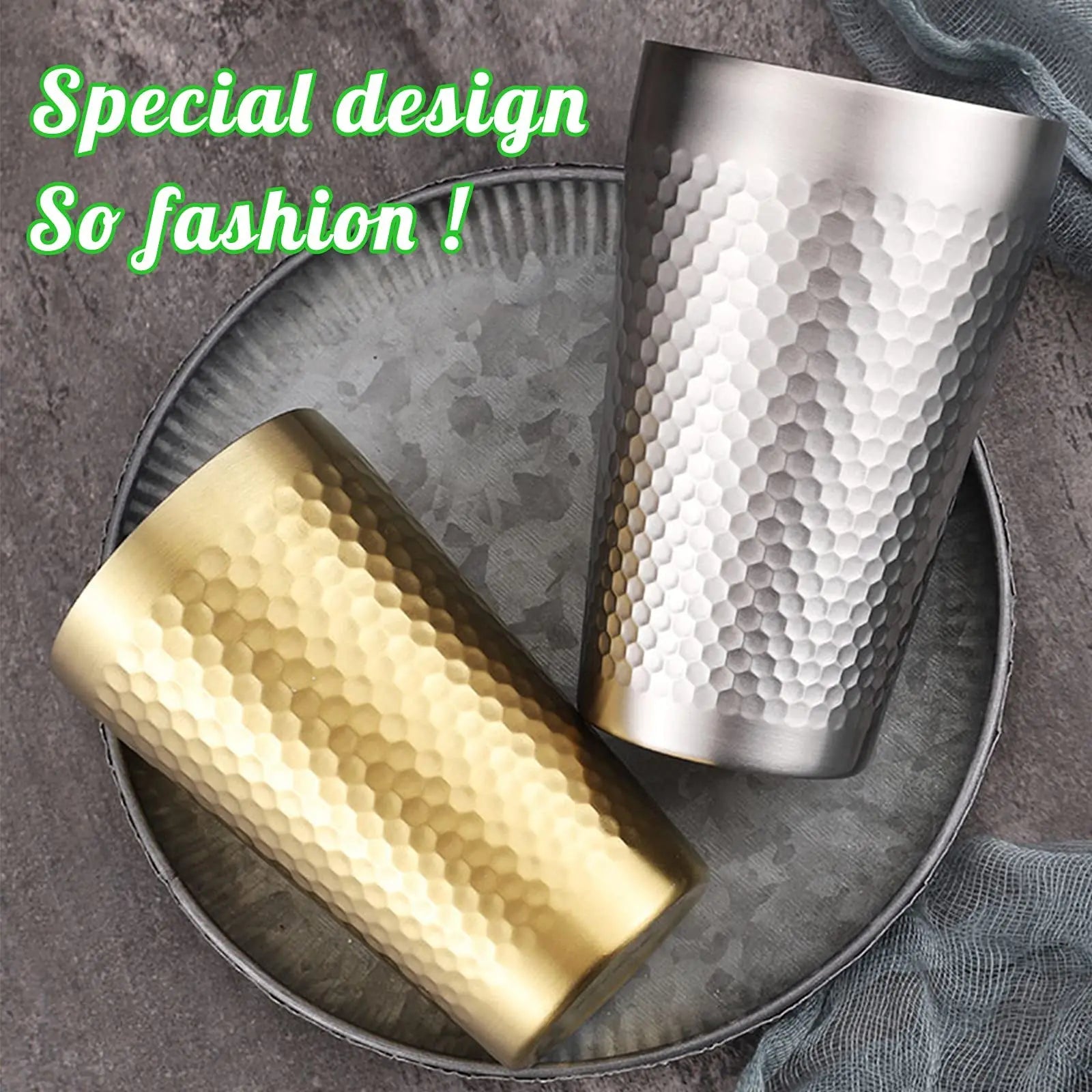 Beer Cup Coffee Cup Korean Cup Diamond Hammer Outdoor Camping Water Cup