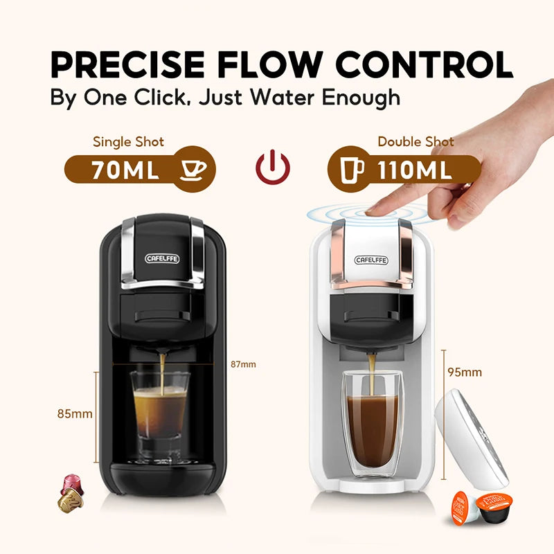 CAFELFFE MK-603 Capsule Coffee Machine Hot Cold Brew Espresso Maker
