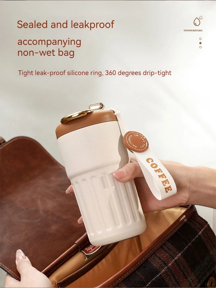 Stainless Steel Thermo Water Bottle LED Temperature Display Coffee cup