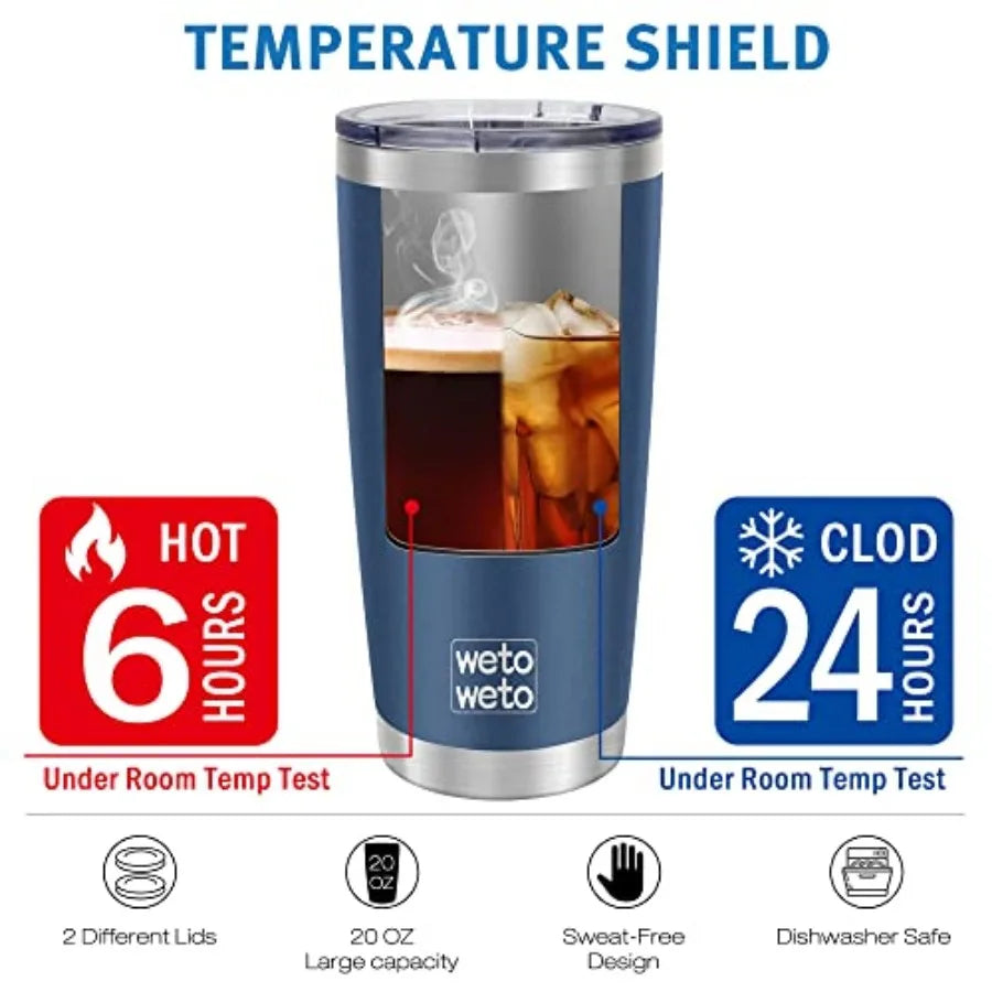 Tumbler Stainless Steel Vacuum Insulated Coffee Travel Mug Double Wall Powder Mug