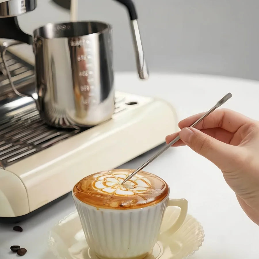 Milk Frothing Pitcher Espresso Steaming Pitchers Stainless Steel Milk Steamer Cup