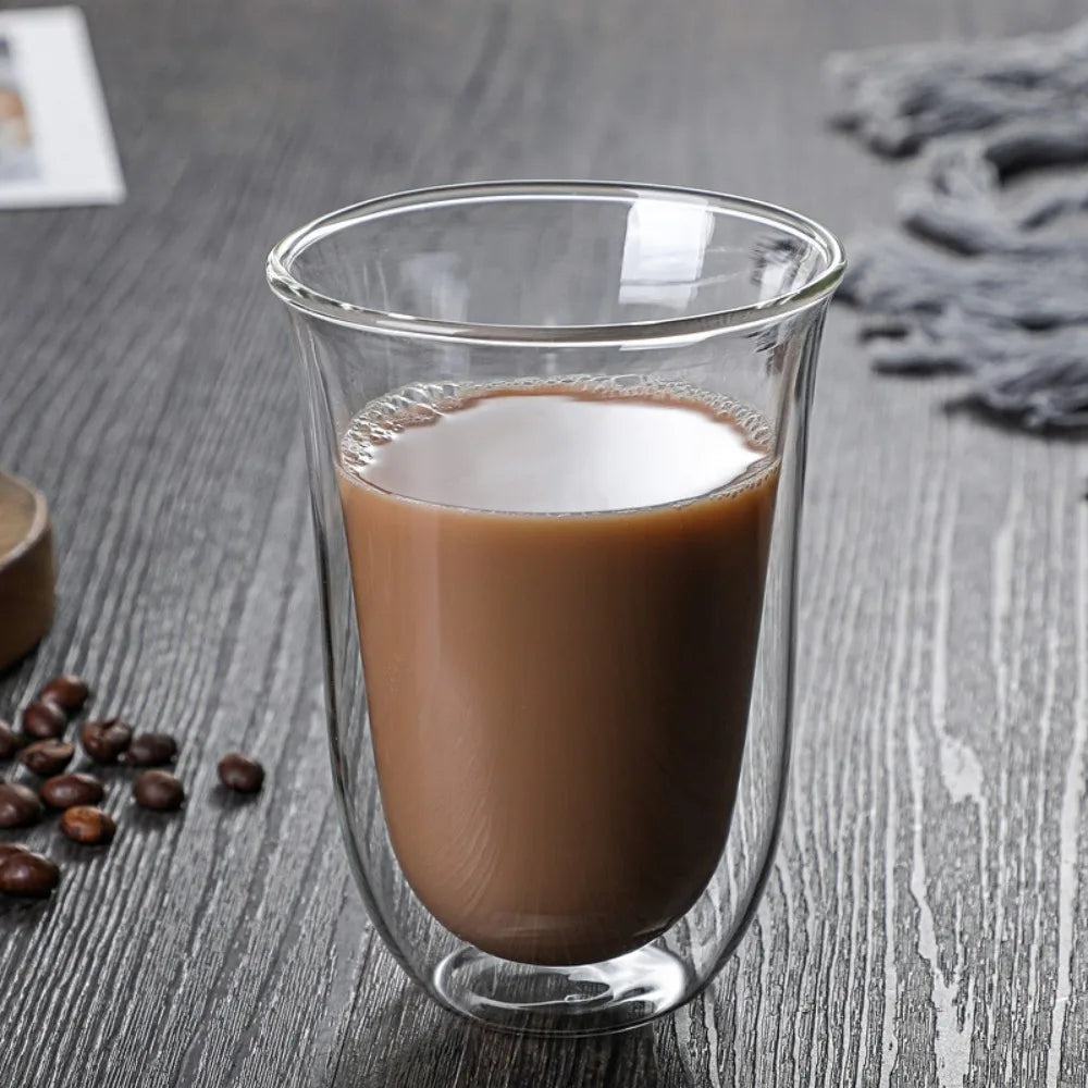 Cup Breakfast Mug High Borosilicate Insulated Coffee Tea Cup Tea Drink Cups