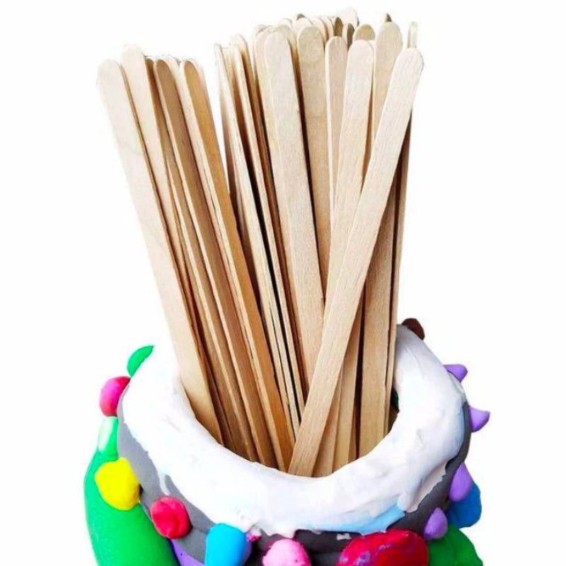 Disposable Wooden Home Use Coffee Stirrers Hot Cold Drinking Stir Beverage