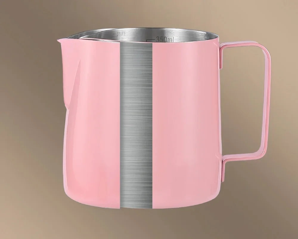 Coffee Milk Frothing Pitcher Jug 304 Stainless Steel Precise Scale Latte Barista